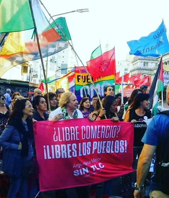 Demonstrasjoner under WTO-toppmøtet i Argentina 2017