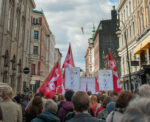 Aktivistmøte og bannermaling
