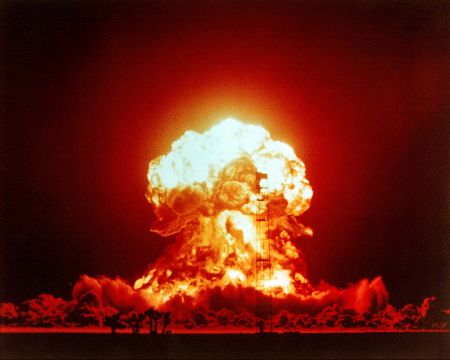 Prøvesprengning av atombombe